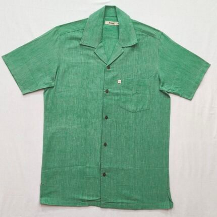 Premium Khadi Cotton Half Sleeve Shirt for Men